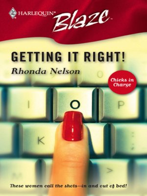 cover image of Getting It Right!